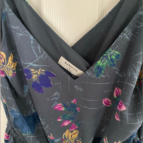 Babaton spaghetti strap cinched dress size S - Picture 3 of 4